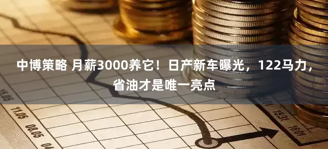 中博策略 月薪3000养它！日产新车曝光，122马力，省油才是唯一亮点